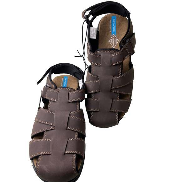 Gorpcore St Johns Bay Mens 12M Monk Strap Covered Toe Beach Summer Sandals NWT main image 6